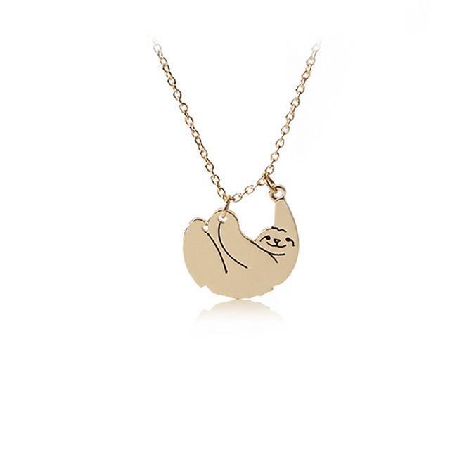 Sloth Wildlife Fashion Necklace